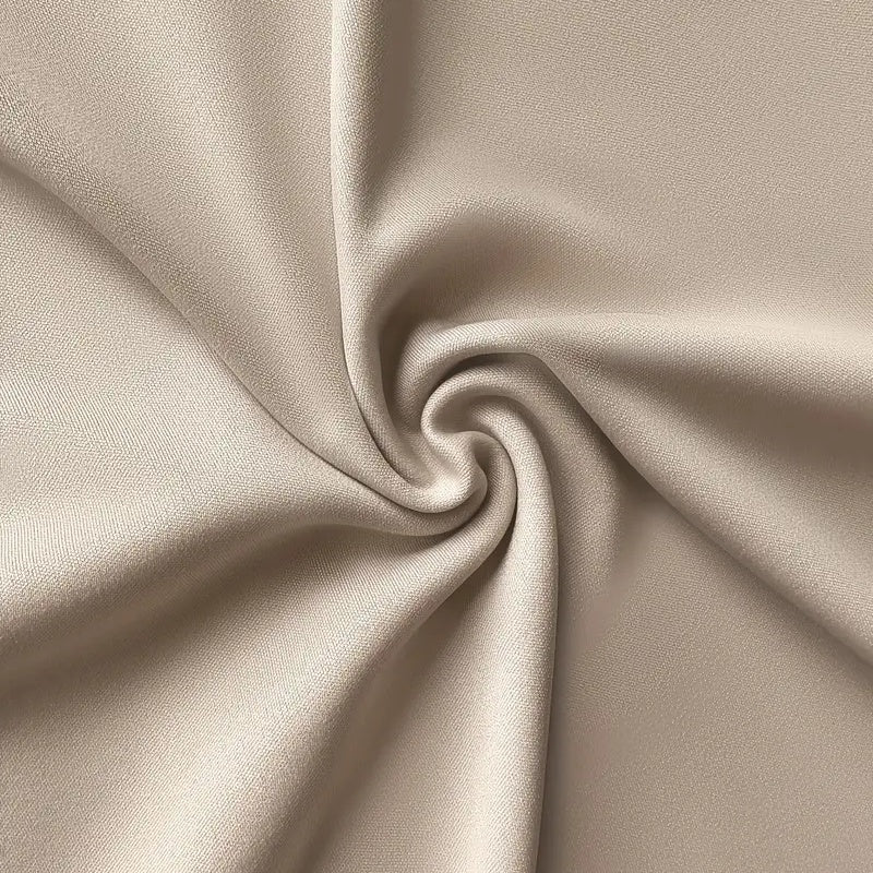 Women's V-Neck Short Dress With Pockets - Long Sleeve Belted Casual Fall Dress